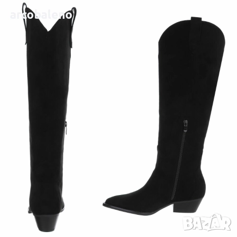 Дамски уестърн и байкерски ботуши, 3цвята , снимка 18 - Дамски ботуши - 52756213