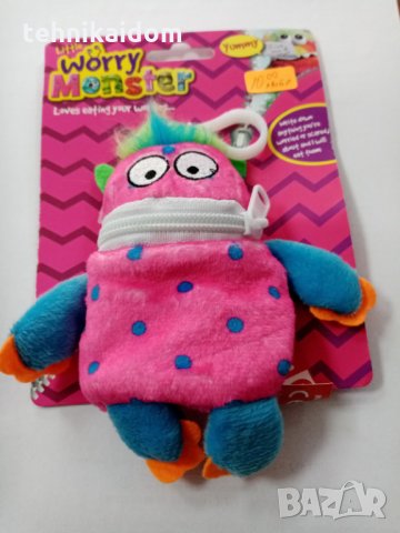 Плюшена играчка Little Worry Monster Clip On последни 2 броя, снимка 2 - Плюшени играчки - 30341204
