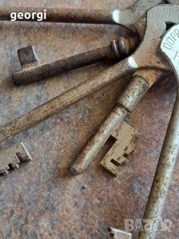 лот стари немски ключове    26/3, снимка 4 - Колекции - 50745906