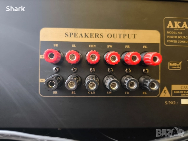 Усилвател, Ресивър AKAI , снимка 8 - Ресийвъри, усилватели, смесителни пултове - 52509718