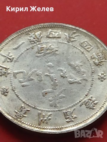 РЕПЛИКА КОПИЕ на стара сребърна Китайска монета перфектно състояние за КОЛЕКЦИОНЕРИ 41441, снимка 7 - Нумизматика и бонистика - 43192882