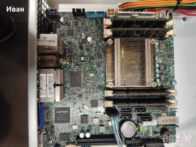 Supermicro A1SAi-2550F Intel Atom 32G RAM, снимка 6 - Работни компютри - 52360406