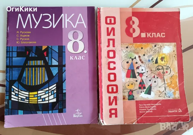 Учебници, помагала, тетрадки за 8 клас под коричната цена, снимка 2 - Учебници, учебни тетрадки - 46406969