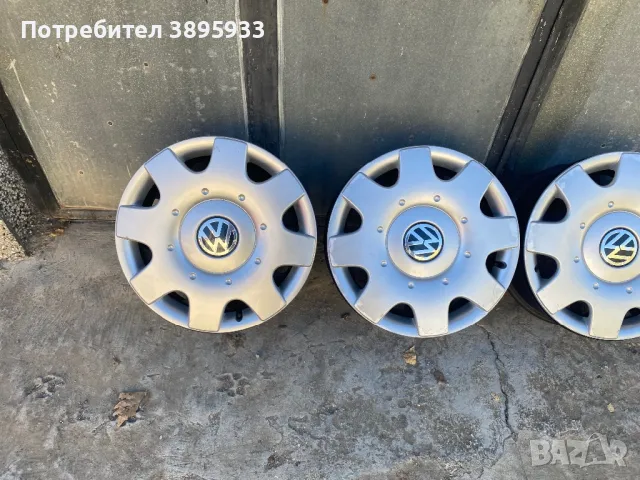 Оригинални стоманени джанти за VW Golf V, VI, Touran, Caddy. Audi Skoda, Seat, снимка 2 - Гуми и джанти - 43576230