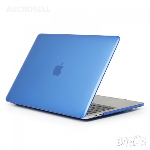 Син Предпазен кейс за Apple MacBook Air и MacBook PRO Retina 13", снимка 3 - Лаптоп аксесоари - 26324151