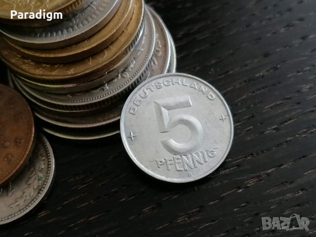 Монета - Германия - 5 пфенига | 1952г.; серия А