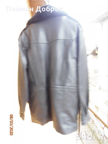 Продавам нова кожена шуба (канадка) зимна/пролетно-есенна. , снимка 4 - Якета - 28359342