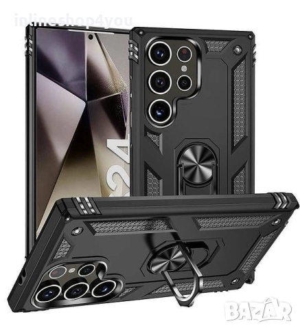 Удароустойчив Кейс RingCase за Samsung Galaxy S23 / S23 Plus / S23 Ultra / S24 Plus / S24 Ultra