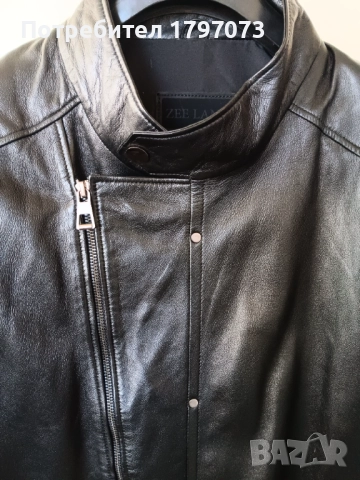 НОВО мъжко яке естествена кожа VERA PELLE, снимка 2 - Якета - 52211316