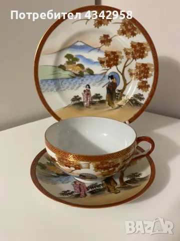 Античен комплект за чай. Япония. 1940-1950г.