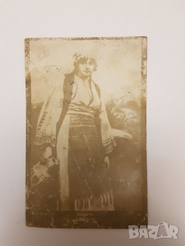 Пощенса картичка-българска носия 1919г., снимка 1