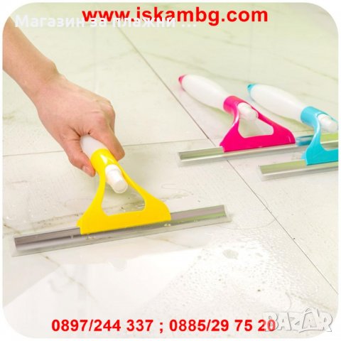 2в1 стъклочистачка за прозорци със спрей бутилка за вода/препарат - код 1952, снимка 10 - Други - 26903052