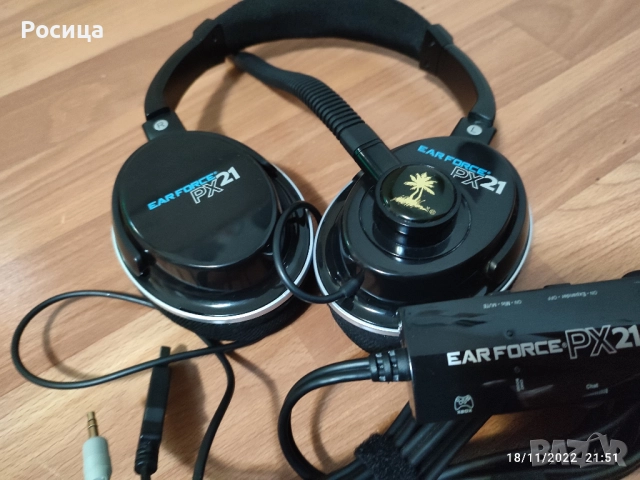 Геймърски слушалки-Eаrforce-PX21, снимка 2 - Слушалки за компютър - 52818313