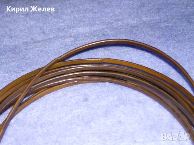 ЛОТ ТЪНКИ ОРНАМЕНТИРАНИ БРОНЗИРАНИ ОРИЕНТАЛСКИ СТИЛ ГРИВНИ от БЛАГОРОДНА СТОМАНА 37942, снимка 5 - Гривни - 40805254