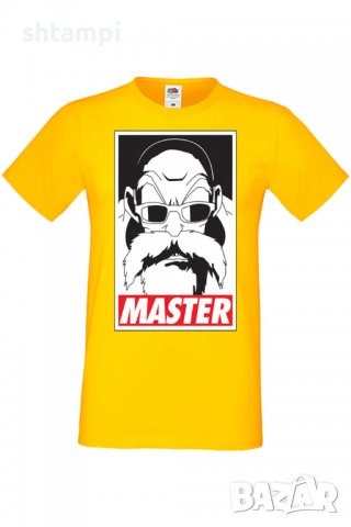 Мъжка тениска Dragon Ball Z Master Roshi 01,Анимация,игра,Празник,Повод,, снимка 3 - Тениски - 37906267