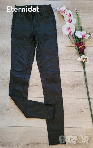 Черен панталон промазка VILA 