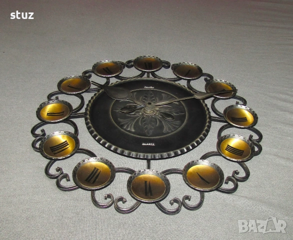 Немски стенен часовник ZentRa / Junghans , снимка 6 - Антикварни и старинни предмети - 53512867