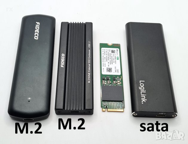 M.2 USB C кутии и Sata, HP мишка M-UAL-96 , снимка 1 - USB Flash памети - 39679348