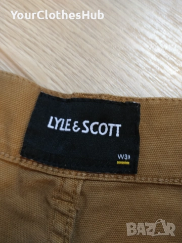 LYLE & SCOTT W31 (S) size Мъжки къси панталони, снимка 4 - Къси панталони - 53583752