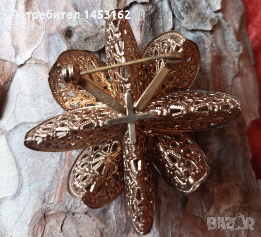 Стара чешка брошка , снимка 2 - Други - 39718091