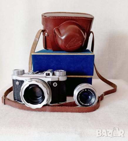 Meyer-Optik Trioplan 50/2.9 + Altix 5 ++, снимка 9 - Фотоапарати - 51977110