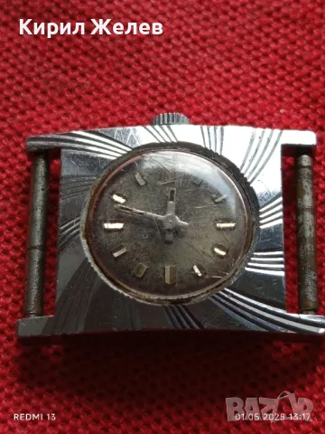 Стар механичен часовник дамски ЧАИКА СССР за части ремонт КОЛЕКЦИЯ 28156, снимка 7 - Антикварни и старинни предмети - 50107705