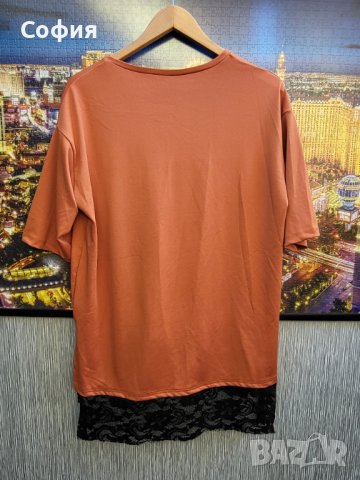 Атрактивна блуза , снимка 2 - Блузи с дълъг ръкав и пуловери - 38696955