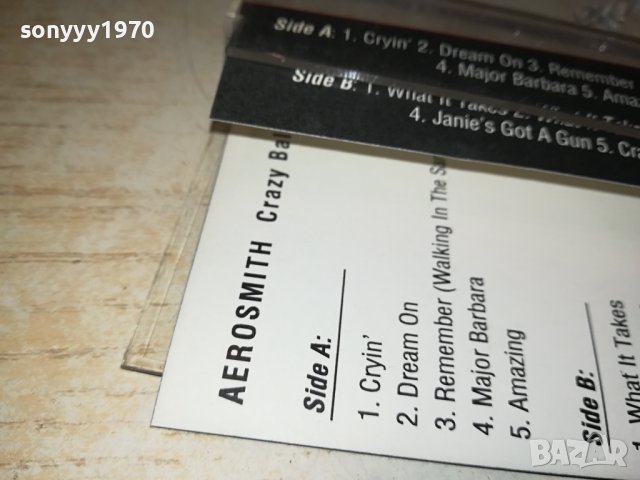 AEROSMITH-КАСЕТА 1711231743, снимка 10 - Аудио касети - 43036460