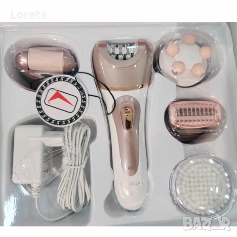Комплект епилатор 5в1 Lexical, снимка 3 - Епилатори - 53436760