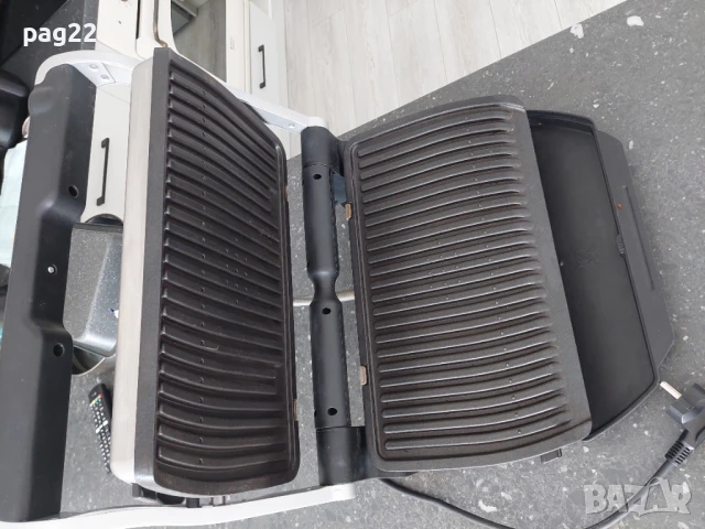 Оптигрил Tefal OptiGrill+ GC712834, 2000W, снимка 3 - Скари - 51319540