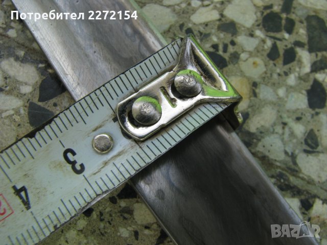Ятагановиден нож каракулак дамаск-1858г, снимка 9 - Антикварни и старинни предмети - 34842236