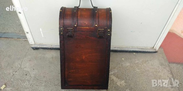 Дървена кутия за вино, снимка 4 - Други ценни предмети - 43362986