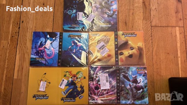 Нов албум за карти Покемон колекция Pokemon trading cards организатор, снимка 4 - Други - 39371991