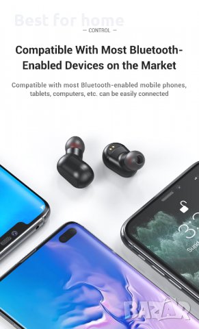 Безжични аудио слушалки Bluetooth F22 TWS F22 , снимка 2 - Bluetooth слушалки - 37473645