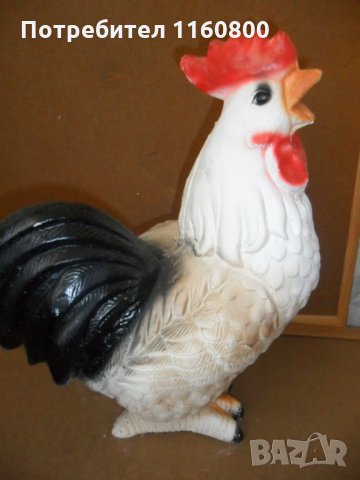 Голям декоративен петел, снимка 4 - Декорация за дома - 34623260