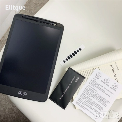 Детска дъска за рисуване Таблет , LCD екран, 12 инча., снимка 9 - Други - 52795907