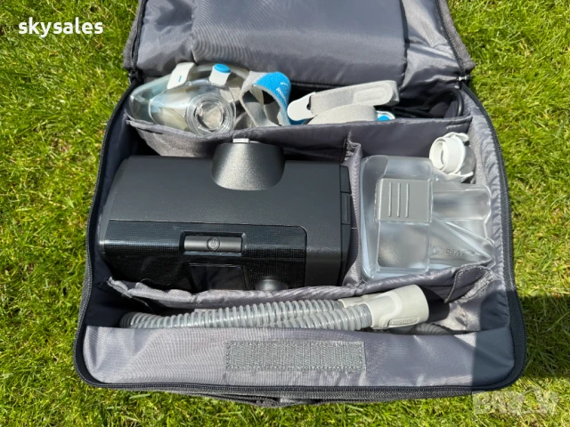 Автоматичен CPAP апарат ResMed AirSense 10 AutoSet + Маска AirFit!, снимка 3 - Други - 51044851