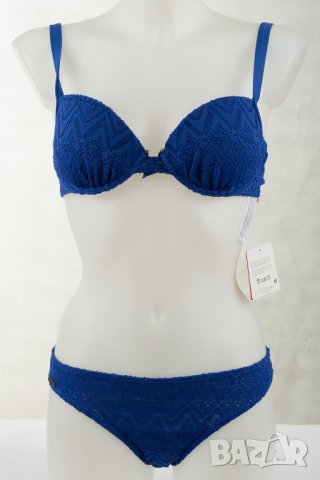 Син дамски бански от две части Admas - S/M, снимка 2 - Бански костюми - 43128421