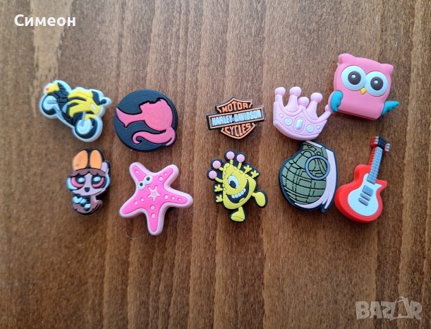 Крокс значки джибити -jibbitz. Crocs