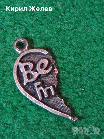 BEST FRIEND - СРЕБЪРНО МЕДАЛЬОНЧЕ - СЪРЧИЦЕ - Най-ДОБЪР ПРИЯТЕЛ АРТ ВИСУЛКА 25743