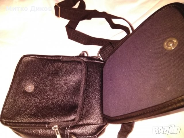 Чанта кожена за през рамо и кръста 165х150х45мм нова, снимка 7 - Чанти - 29004781