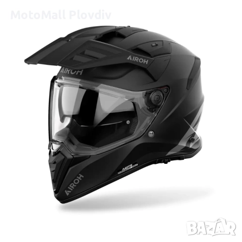 Airoh Каска Bandit Color Black Matt , снимка 2 - Аксесоари и консумативи - 51755460