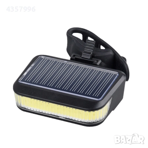 Фар за велосипед PA1313 соларен, снимка 2 - Аксесоари за велосипеди - 51598501