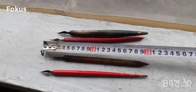 Стара перодръжка, писалка, писец - лот от 4 броя, снимка 5 - Антикварни и старинни предмети - 53336709