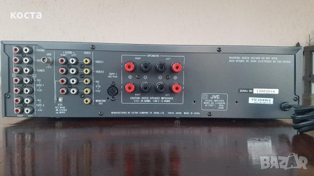 JVC A-X 500V, снимка 10 - Ресийвъри, усилватели, смесителни пултове - 32263589