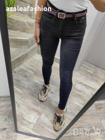 Дамски дънки с колан, снимка 3 - Дънки - 51633951