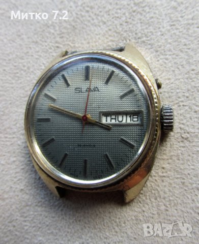 руски часовник слава, снимка 4 - Антикварни и старинни предмети - 38081131