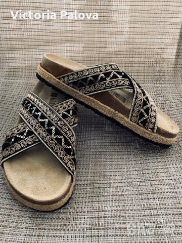 Красиви удобни чехли birkenstock, снимка 2 - Чехли - 33091533