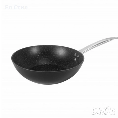 Мраморен тиган, уок тиган или касерола Voltz – незалепваща мощ за всеки ден, снимка 3 - Съдове за готвене - 53585814