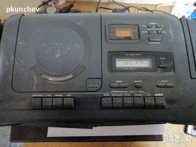 ЗА ЧАСТИ ЗА РЕМОНТ Радиокасетофон с CD SHARP WQ-CD240H, снимка 5 - Радиокасетофони, транзистори - 43098606